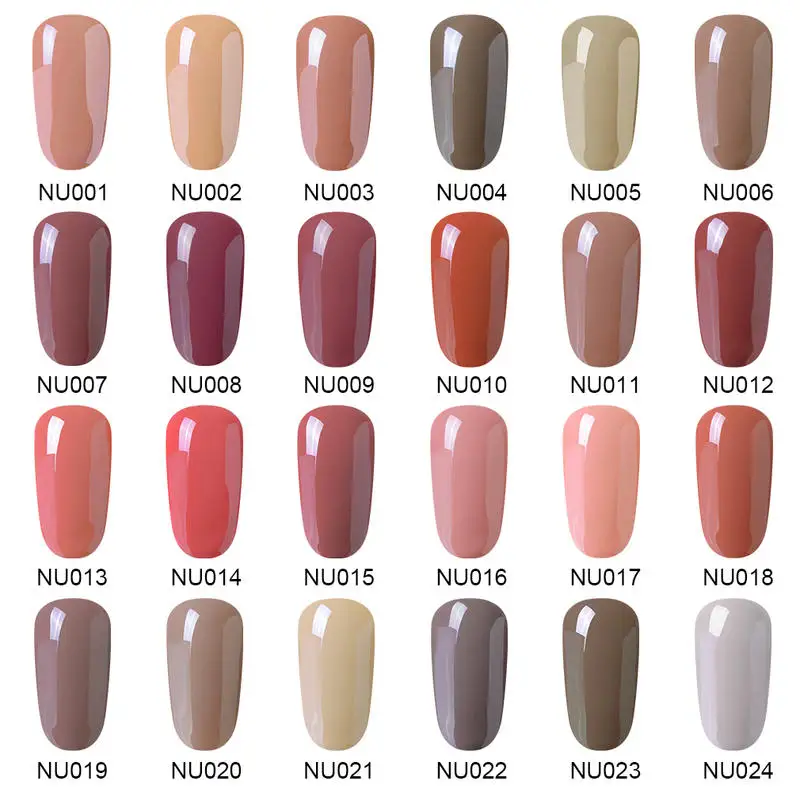 Elite99 10 мл Гель лак телесного цвета отмачиваемый конфетный цвет эмалированный