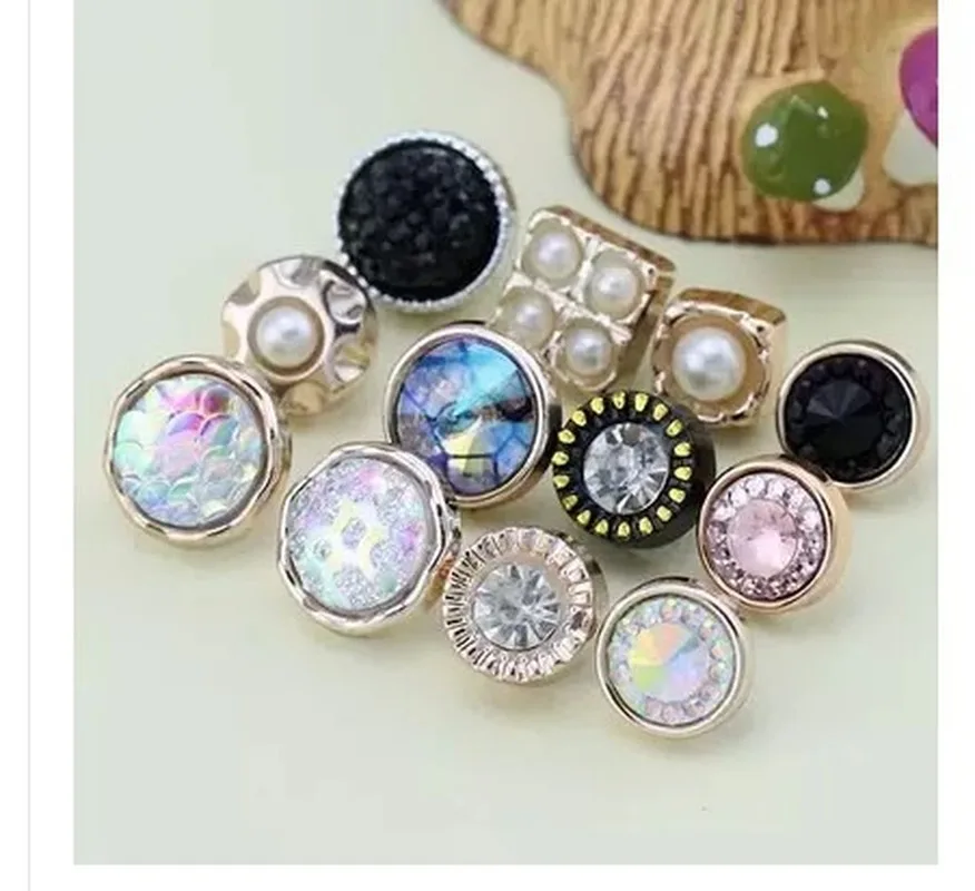 50 шт./пакет модная Высококачественная Гальваническая Пряжка из АБС-пластика