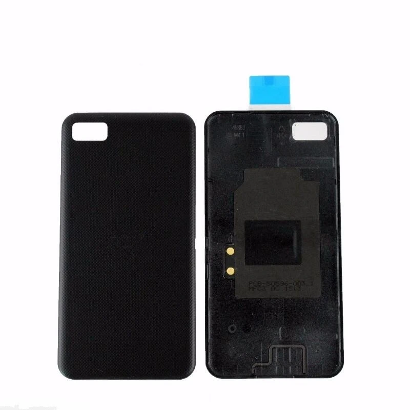 Задняя крышка батарейного отсека для BlackBerry Z10 10 шт./лот Черная Крышка с NFC + логотип