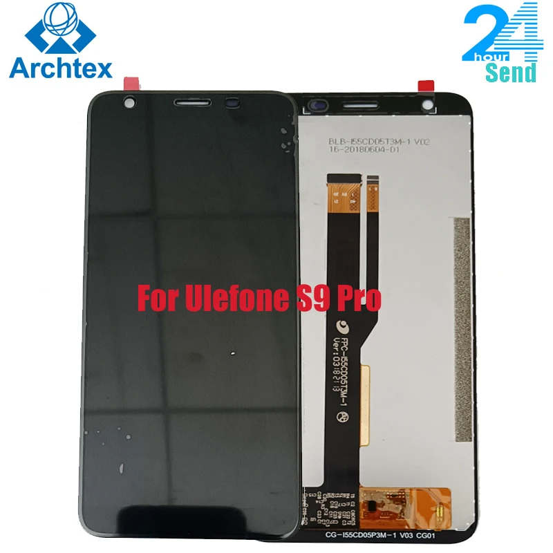 

For Original Ulefone S9 Pro LCD Display+Touch Screen Digitizer Assembly LCD+Touch Digitizer Parts 5.5 inch S9 Pro +Tools
