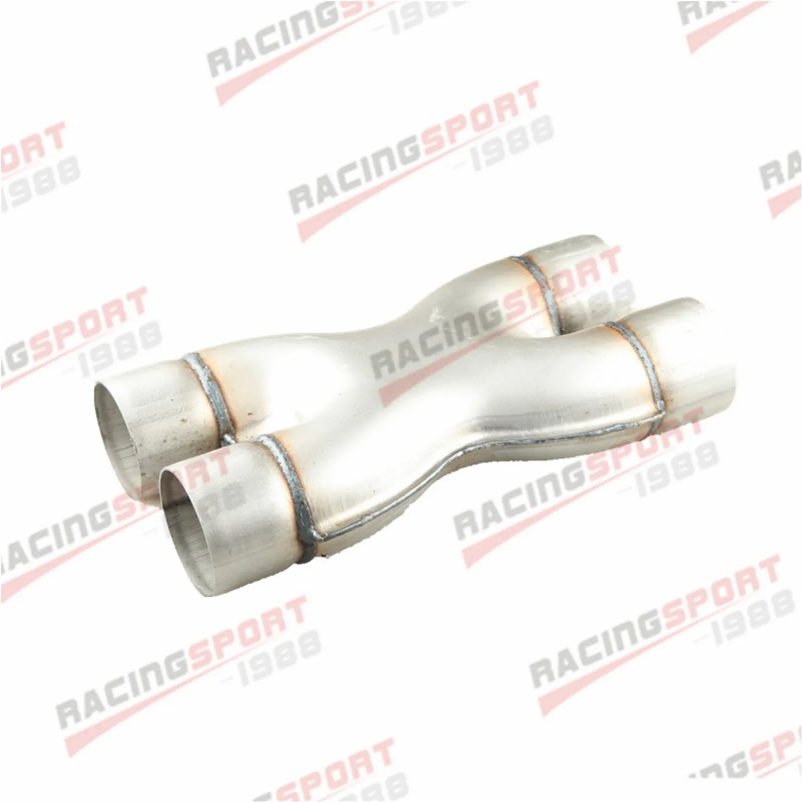 Универсальный алюминиевый выхлопной кроссовер X труба 3 &quotвход 3&quot выход |