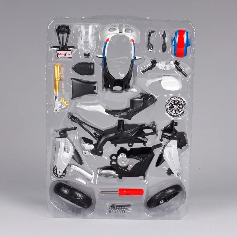 Комплект моделей мотоциклов и велосипедов Maisto 1:12 BMW S 1000 RR tomahawk 39191 |