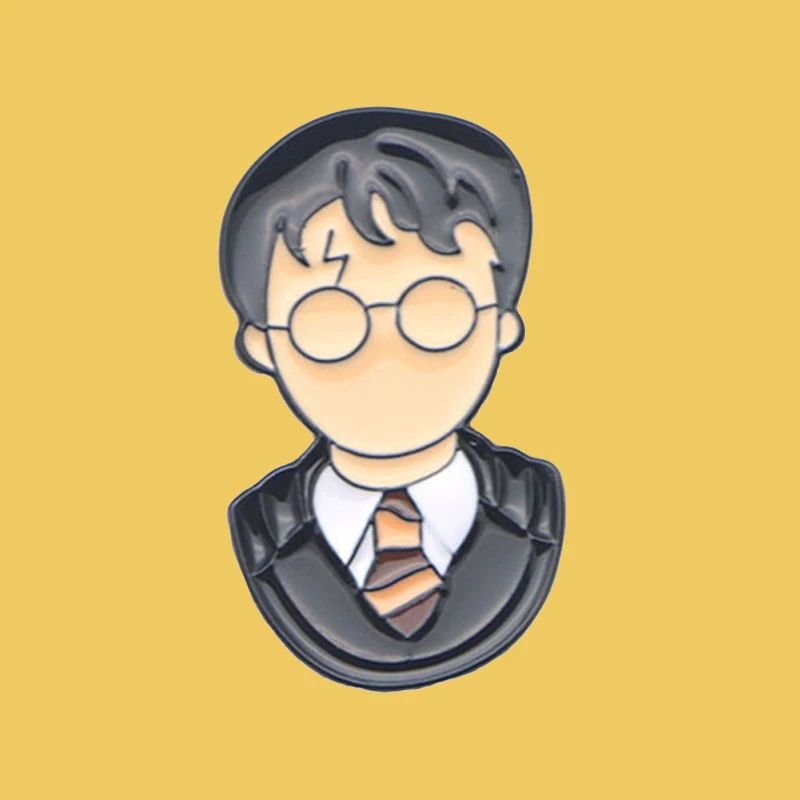 

O178 Movie Cartoon Character Metal Enamel Pins And Brooches For Women Men Lapel Pin Backpack Bags Badge