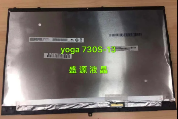 Сенсорный ЖК экран 13 3 дюйма в сборе для Lenovo IdeaPad 730S Yoga 13|ЖК-экраны и панели