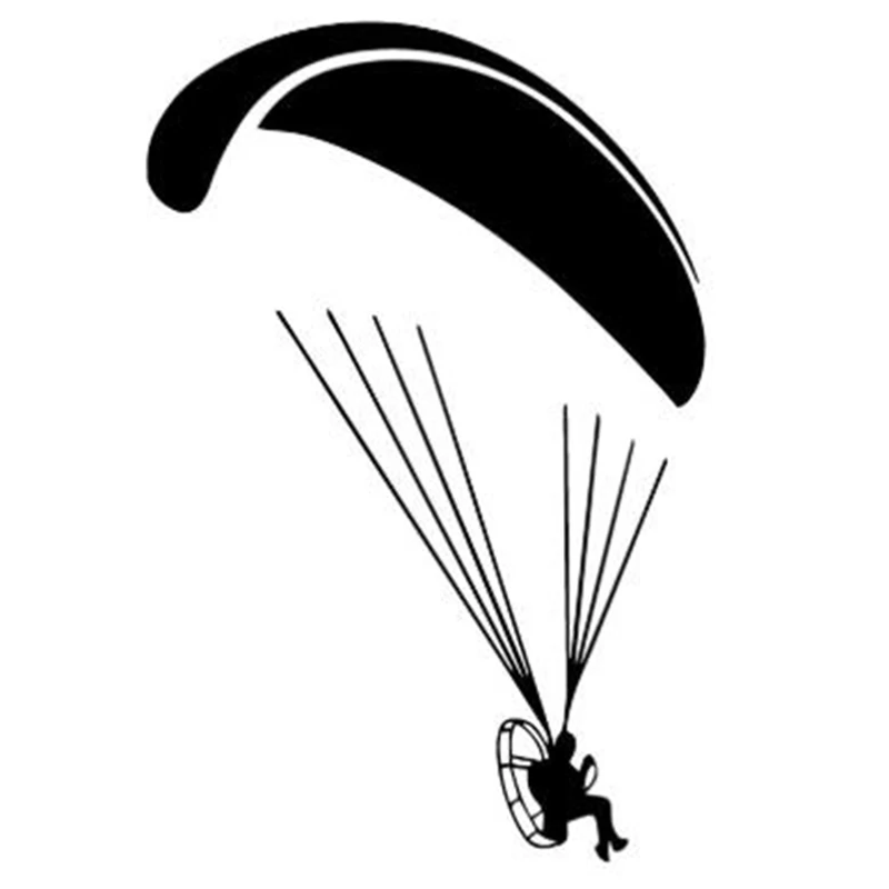 Черный/серебристый парамотор листовка параморист мотопараплан модный Декор