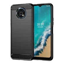 For Nokia G50 Case For Nokia G50 Cover Soft TPU Bumper Carbon Fiber Phone Case For Nokia X10 X20 G10 G20 XR20 G 50 G50 Fundas