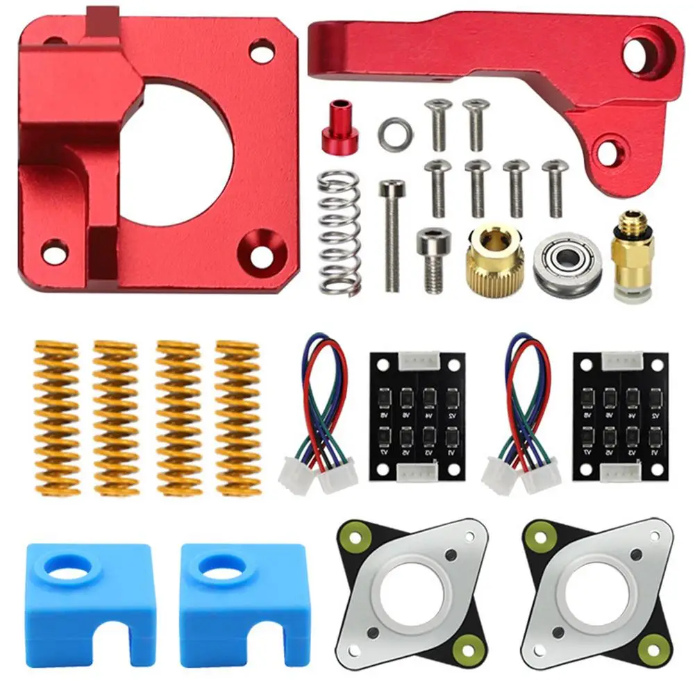 

Upgraded All-metal MK8 Extruder Kit Spring Mould Tools Set For Ender 3/3 Pro/3V2/3 Max Ender 5 Plus/5 Pro CR-10 3D Printer Parts