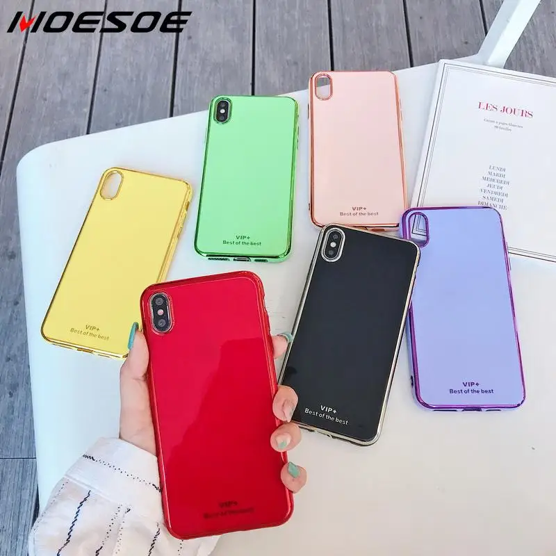 Корпус телефона с гальваническим покрытием для samsung Galaxy A50 A70 A30 A40 S9 S10 плюс S10e Note 9 чехол тонкий мягкий силиконовый чехол Крышка средств
