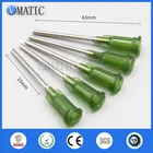 Бесплатная доставка 100 шт. 14 г 1 дюйм шприц для нанесения клея игла 1 дюйм