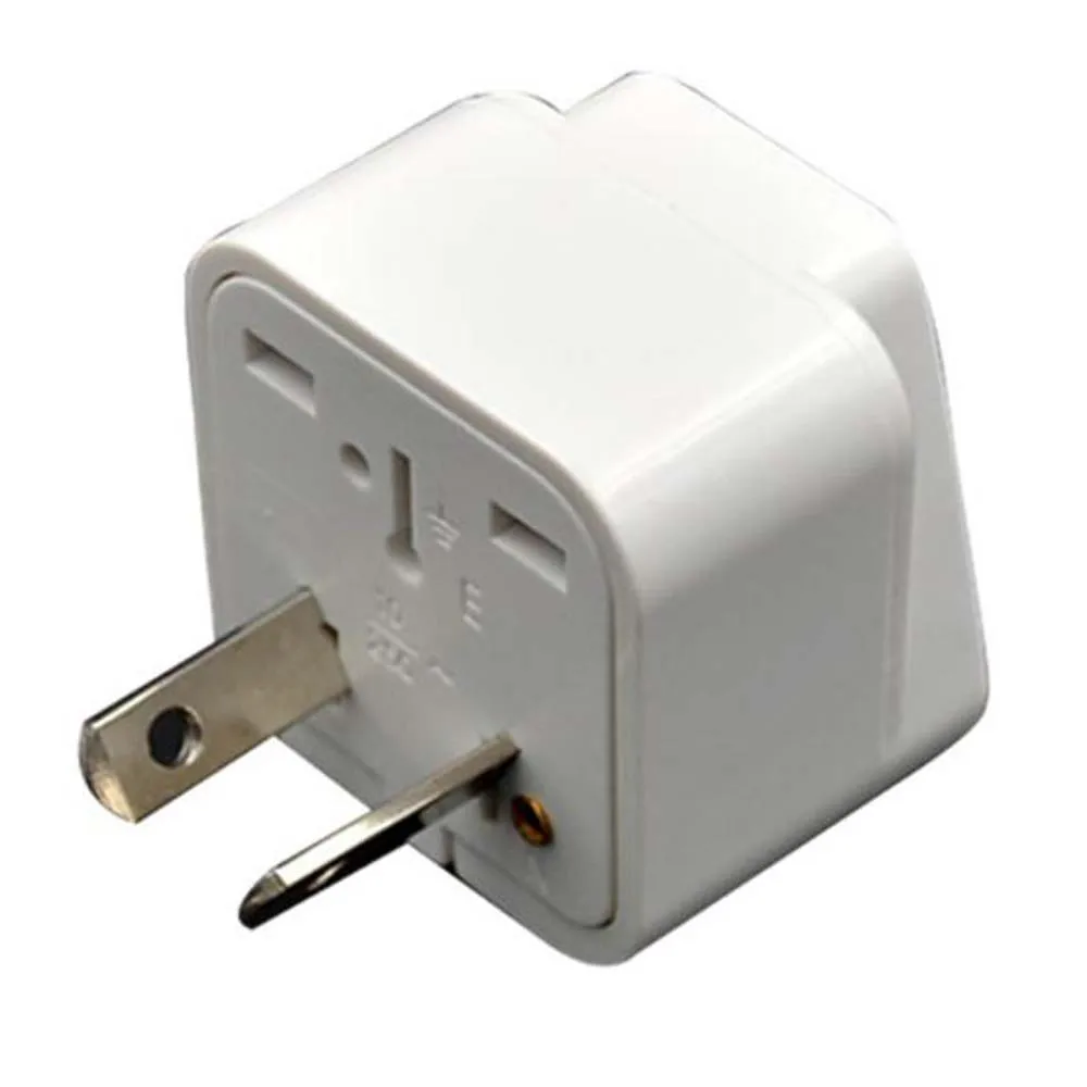 Универсальный переходник для путешествий многофункциональный из черной и белой