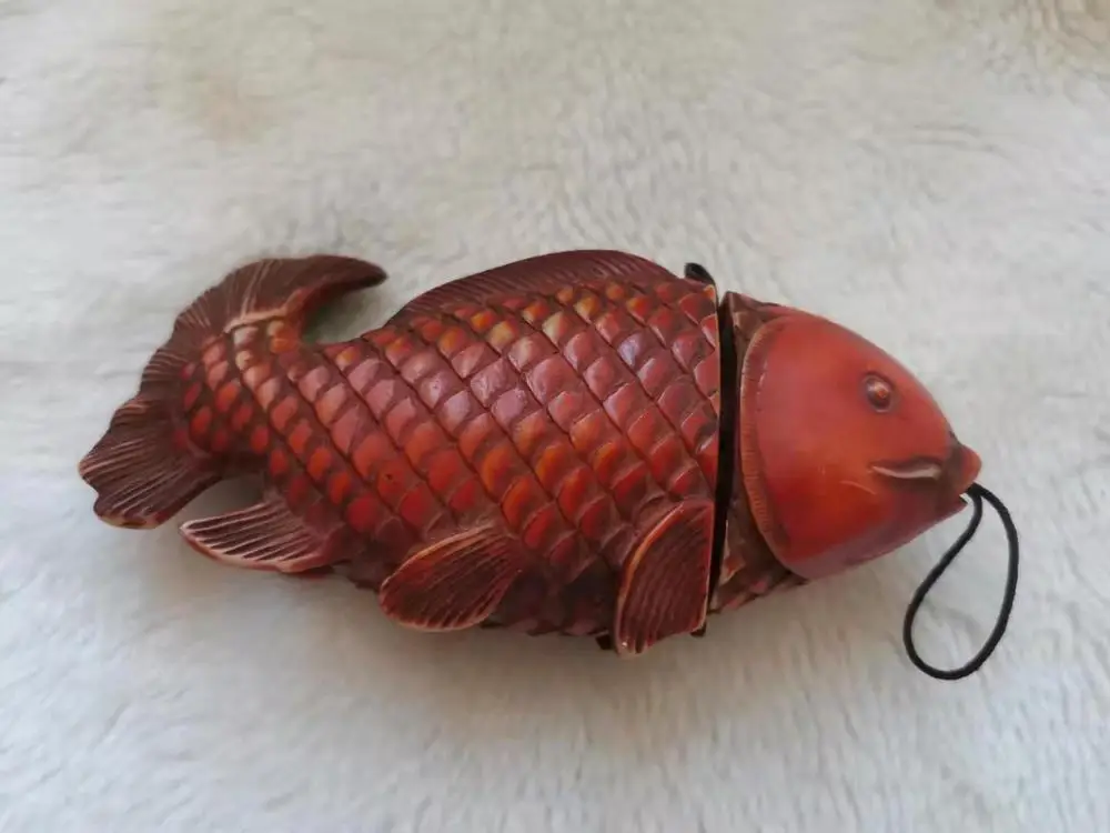 Необычный Тибетский флакон для духов в виде рыбьих костей бесплатная доставка