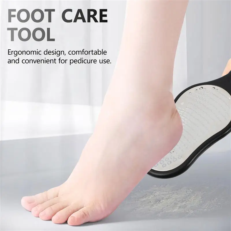 

2pcs Stainless Steel Foot Rasp With Lids Callus Remover Pedicure Foot Rasp Professional Foot File Callus Rasp Callus Remover