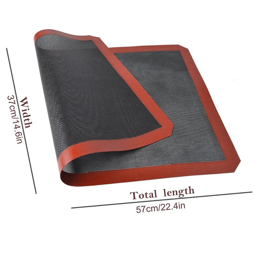 Антипригарный силиконовый коврик для выпечки хлеба духовки перфорированный