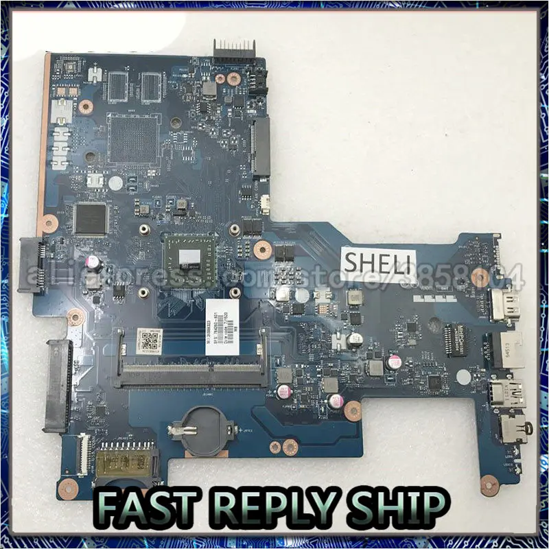 Материнская плата SHELI для ноутбука HP 15 15-G с центральным процессором A8-6410 764260-601