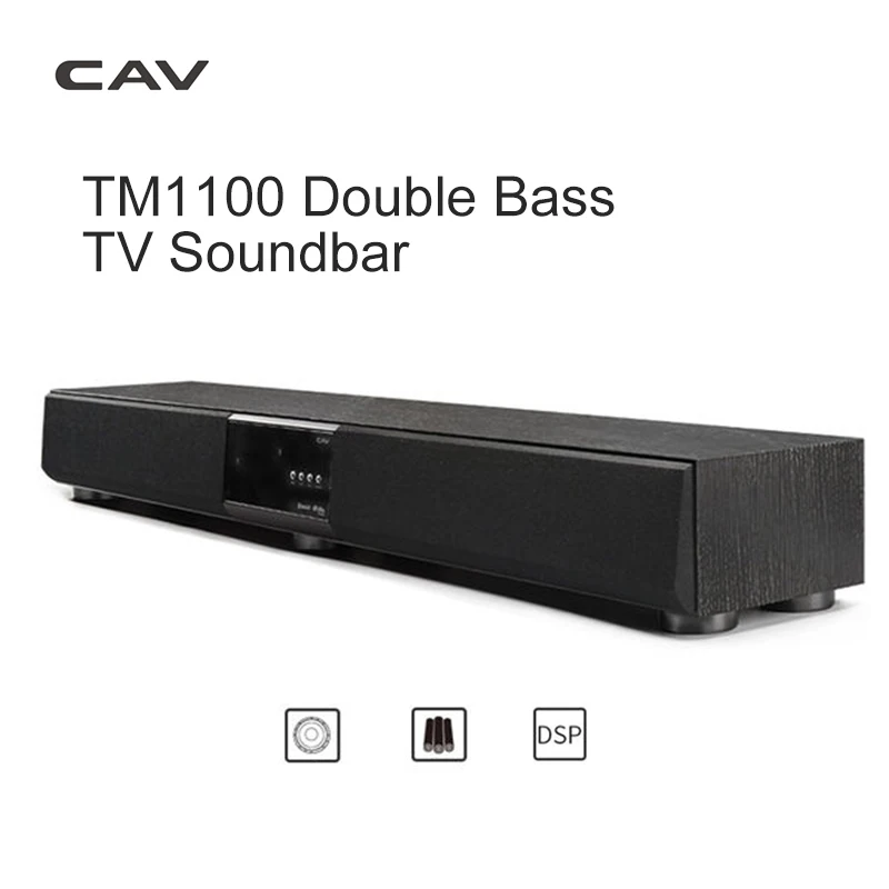 CAV TM1100 Bluetooth Soundbar Home Theater with Subwoofer Fo