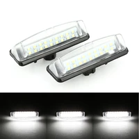 2 pcs for toyota camry echo prius lexus is300 is200 ls430 mitsubishi grandis car led number license plate lights lamp