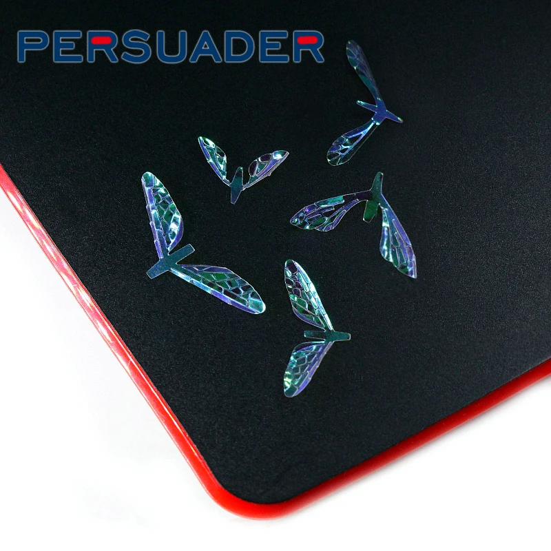 Лидер продаж 40 пар крутящиеся крылья для вязания мушек 4 вида реалистичные