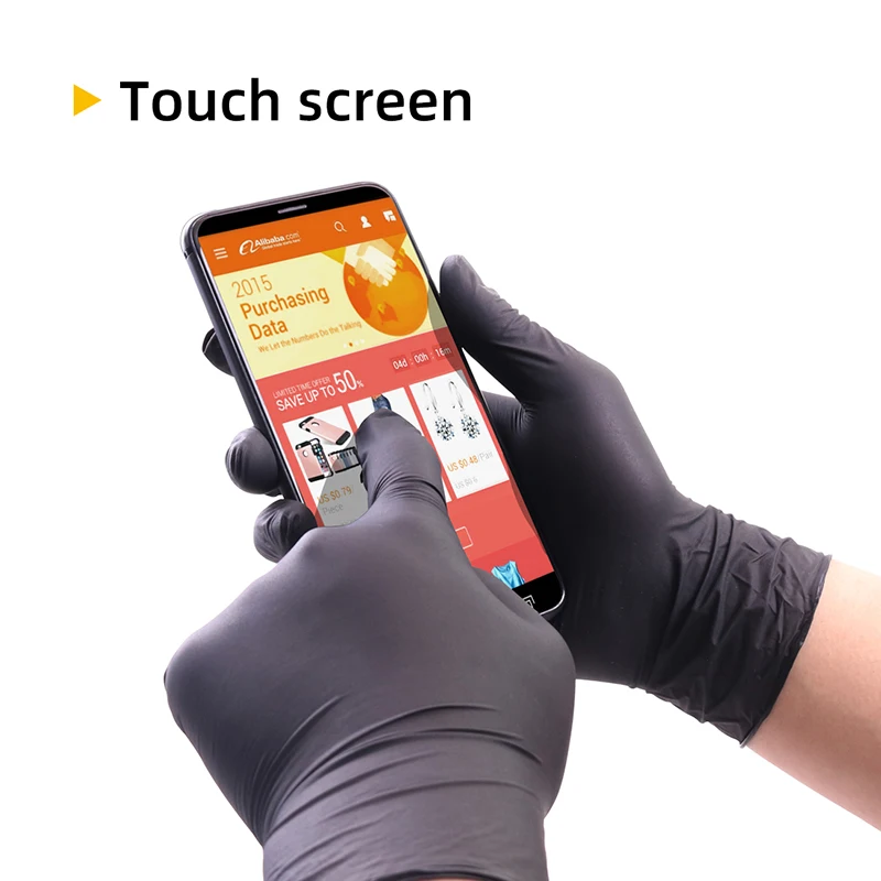 Рабочие перчатки Xingyu нитриловые противоскользящие бытовые моющие