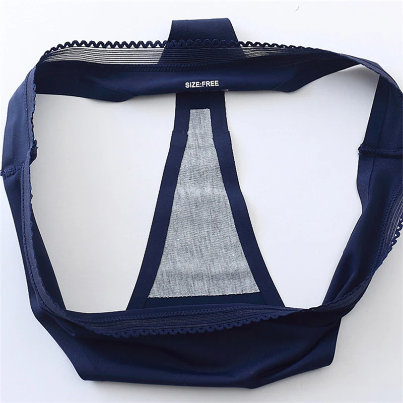 

Thong Solid Color Cotton Underwear Breathable Ultra-Thin Underwear Low Waist Seamless Women'S Comfortable Women'S Thong