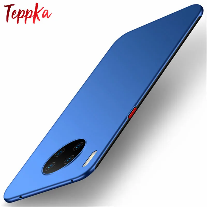 Чехол TeppKa для huawei mate 30 Pro ультра тонкая жесткая матовая поверхность из
