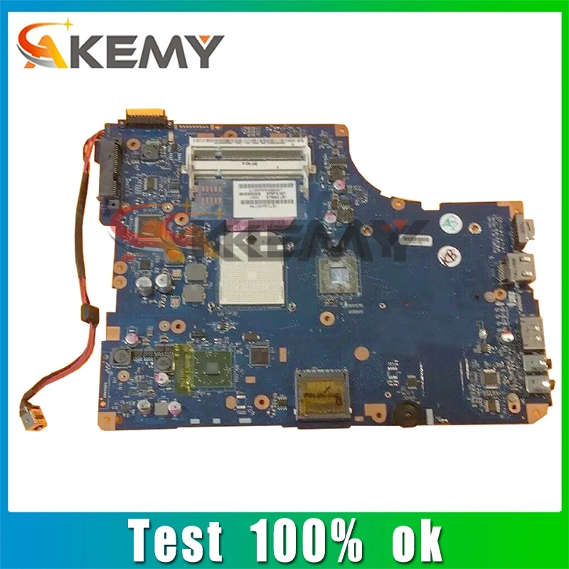 

AKEMY K000093250 Laptop Motherboard For Toshiba Satellite L555 L555D L550D LA-5332P Main Board WORKS