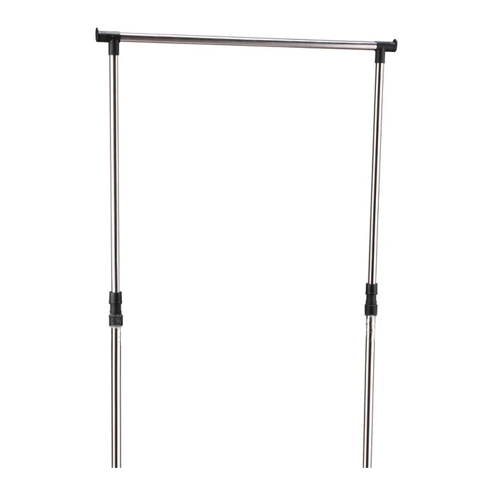 

Big deal IKAYAA Adjustable Castor Wheels Rolling Garment Rack Rail Clothes Hanger AD Z7X7