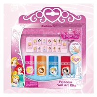 disney princess 4 color nail art set can tear nail polish children make up pretend play toy for girl makeup birthday gift