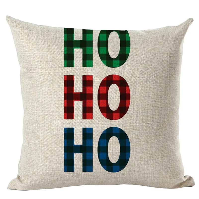 Merry Christmas наволочки для подушек, льняная наволочка для дивана, домашний декор, современная мода, наволочка для подушки, декоративная кровать, Прямая поставка/C - Цвет: B
