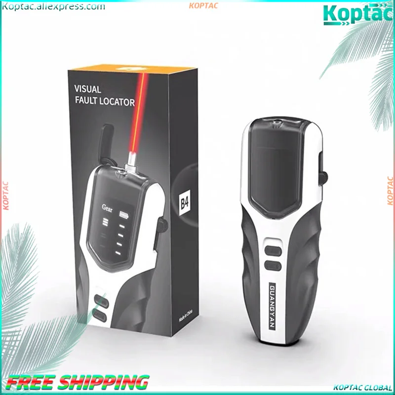 Перезаряжаемый волоконно-оптический тестер Pen VFL 30 км красный лазер Оптический