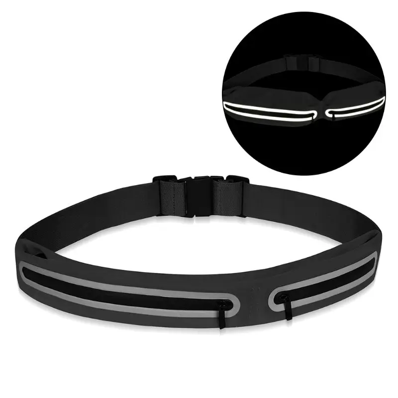 

Светоотражающий поясной кошелек для бега, водонепроницаемая сумка для телефона M6CC