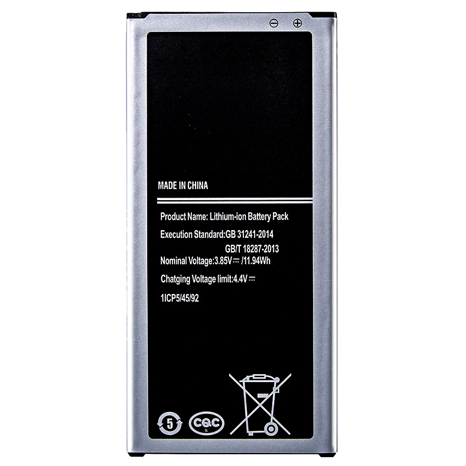 Батареи сотового телефона EB BJ510CBC для Samsung Galaxy J5 2016 Edition J510 SM J510F J5109 J5108 батарея 3100