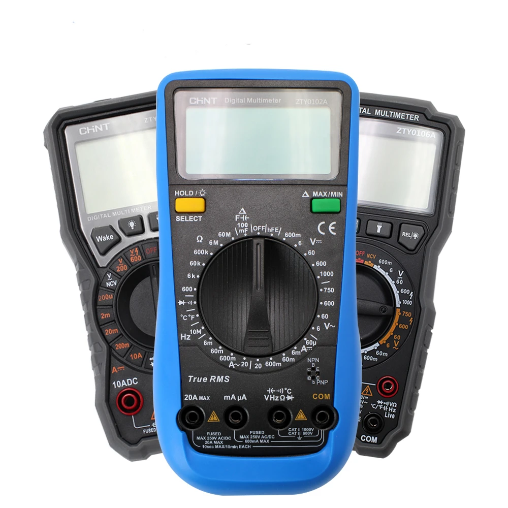Цифровой Высокоточный мультиметр CHINT Постоянный/переменный ток