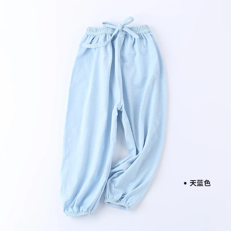 Детские штаны Одежда для мальчиков и девочек весенне летние детские домашние