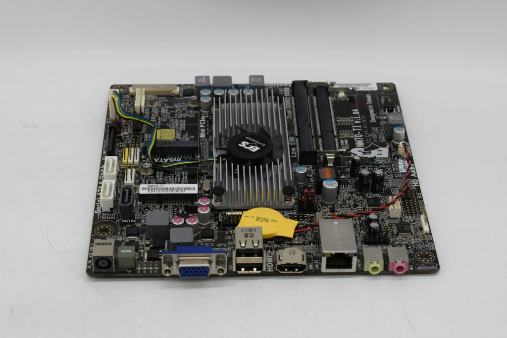 Для ECS Elite NM70-TI V: 1.0A интегрированная материнская плата 847U DDR3 17*17 mini ITX двухъядерный процессор