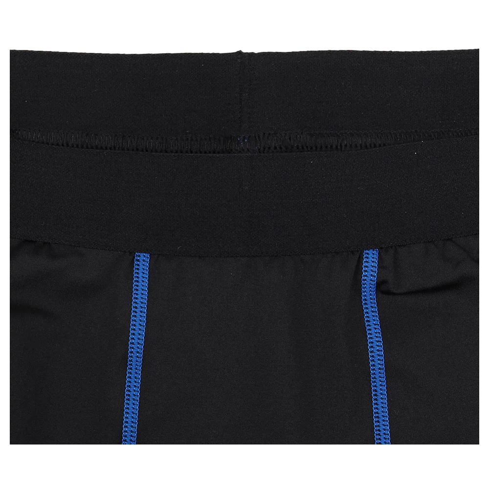 Спортивные мужские компрессионные брюки колготки для фитнеса и бега длинные с