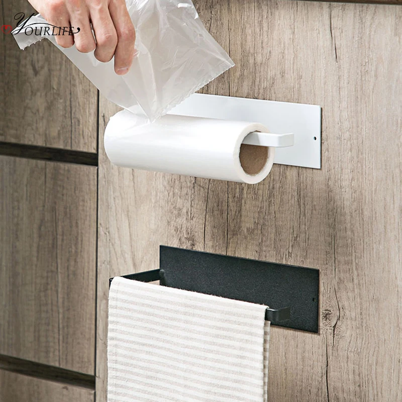 OYOURLIFE держатель для бумажных полотенец из углеродистой стали настенный рулонной
