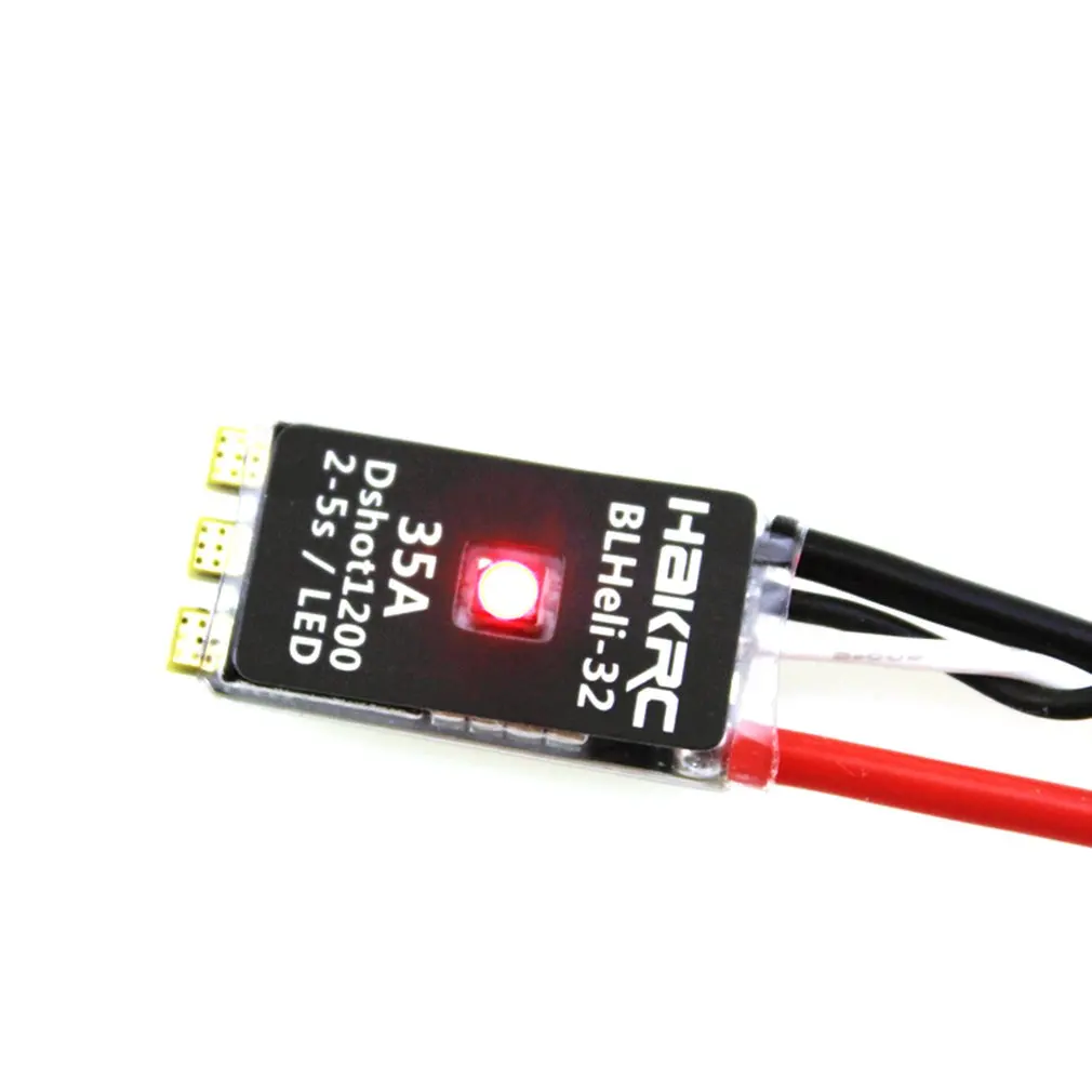 BLHeli_32 Bit 35A 2-5S ESC встроенный светодиодный Поддержка Dshot1200 Multishot для FPV RC беспилотный самолет часть Аксессуар