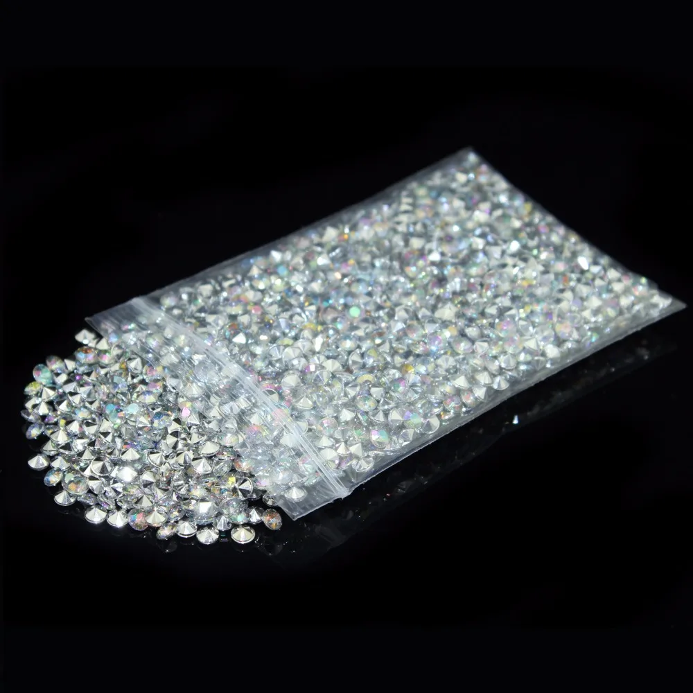 Разделительные бусины для стола с конфетти украшения свадебной вечеринки карата