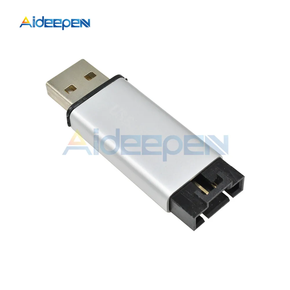 Модуль CP2102 USB 2 0 в TTL UART алюминиевый корпус 5 контактный последовательный