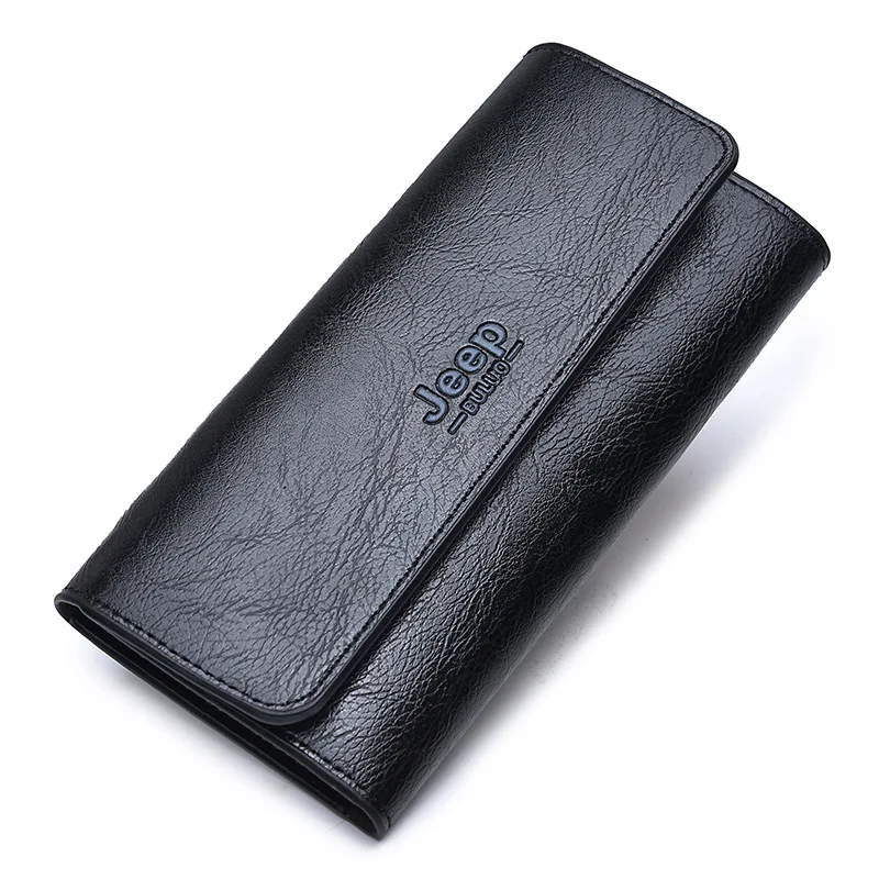 Мужской длинный короткий кошелек Carteira Masculina Youth двухскладной вертикальный с