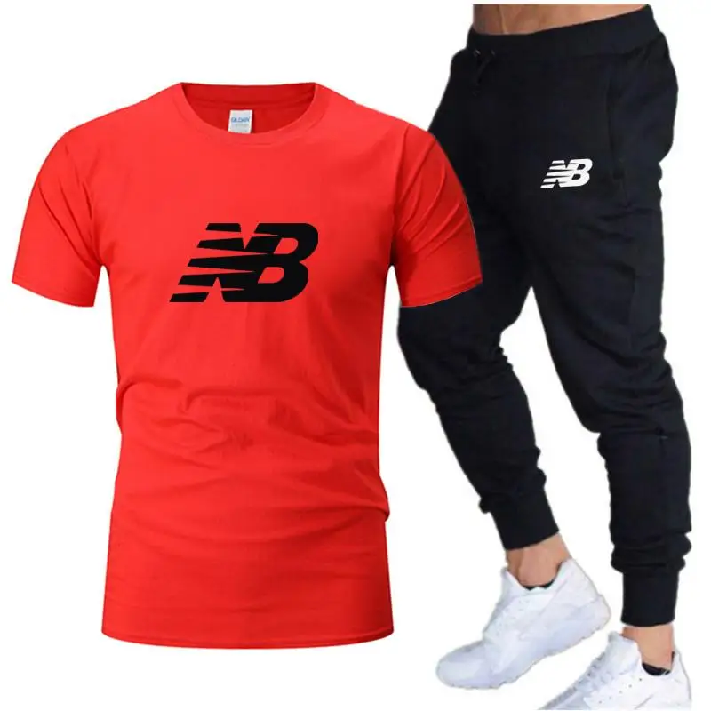 

2021 Selling Men's Sweatshirt + Pants 2 Piece Set Casual Sportswear Basketball Wear Spring and Summer New Sportswear Brand Suit