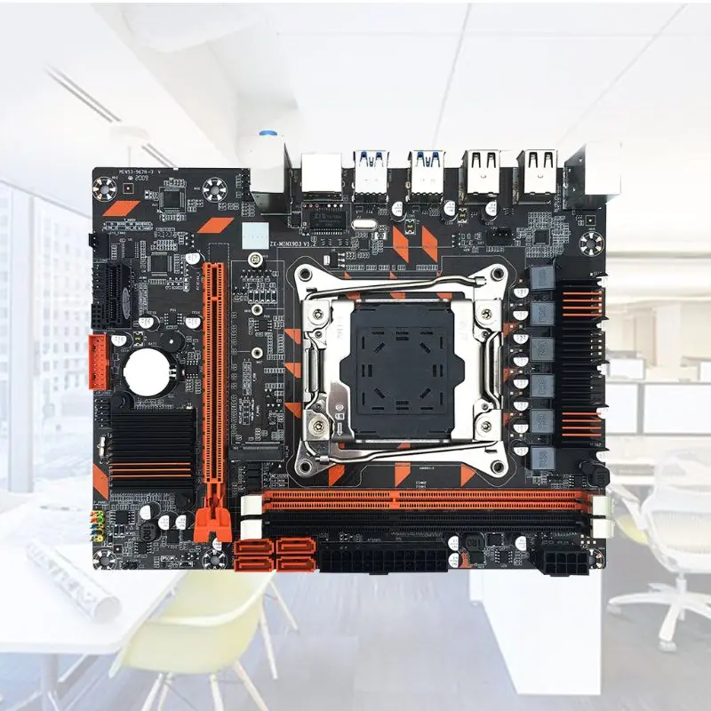 X99 DDR3 мини материнская плата для компьютера двухканальная память M.2 интерфейс