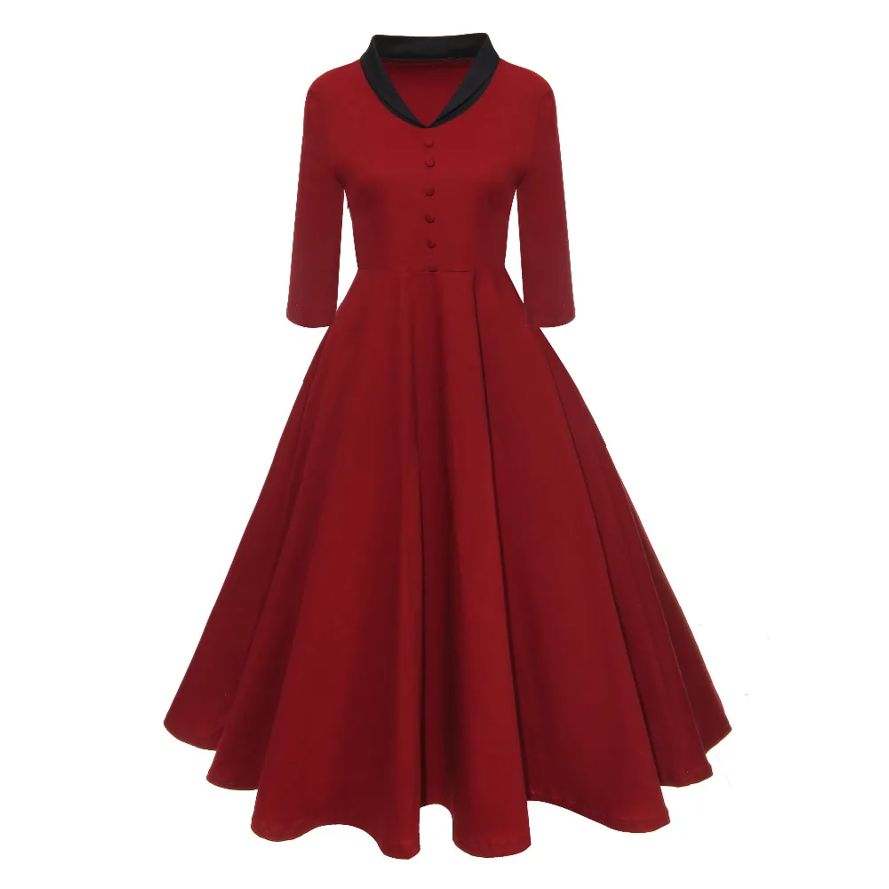 Женское винтажное платье в готическом стиле элегантные вечерние платья винно