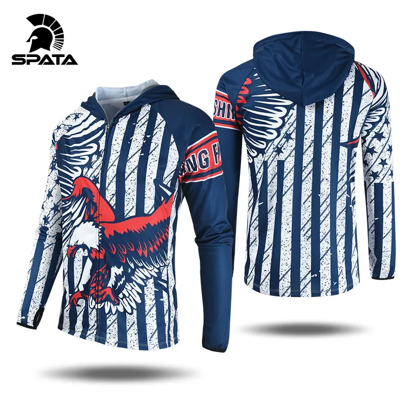 Новинка 2021 рыболовные рубашки SPATA защита от УФ лучей воздухопроницаемые