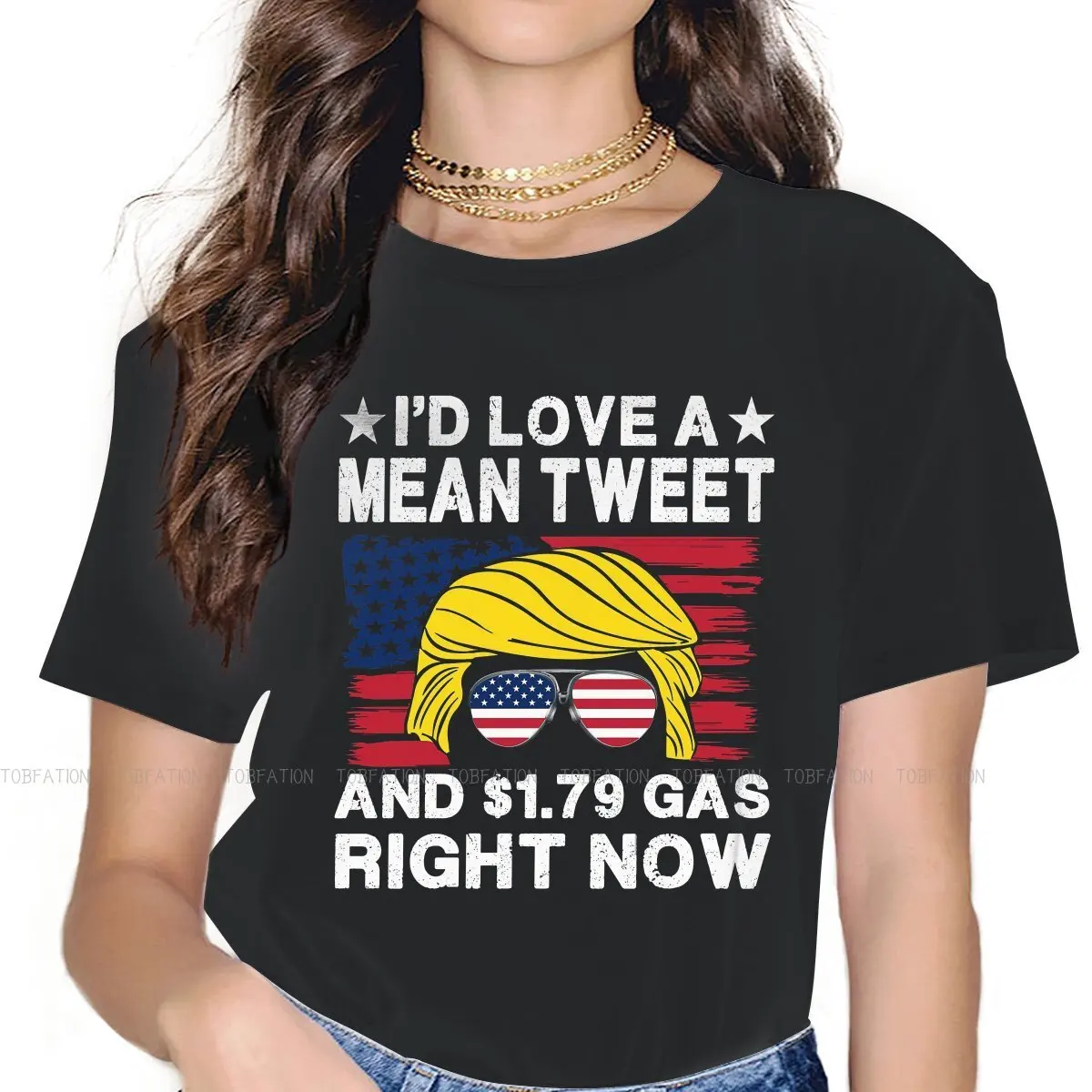

Gas Shortage Price Increased 100% Cotton TShirts I'd Love A Mean Tweet and $1 Personalize T Shirt New Trend Clothing