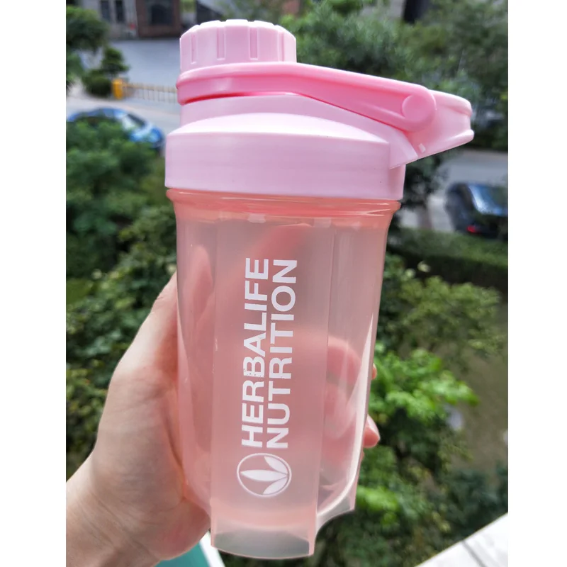 3 Новое поступление с фабрики 500 мл добавки herbalife Спортивная бутылка портативная БАП бутылка белкового порошка - Цвет: 3