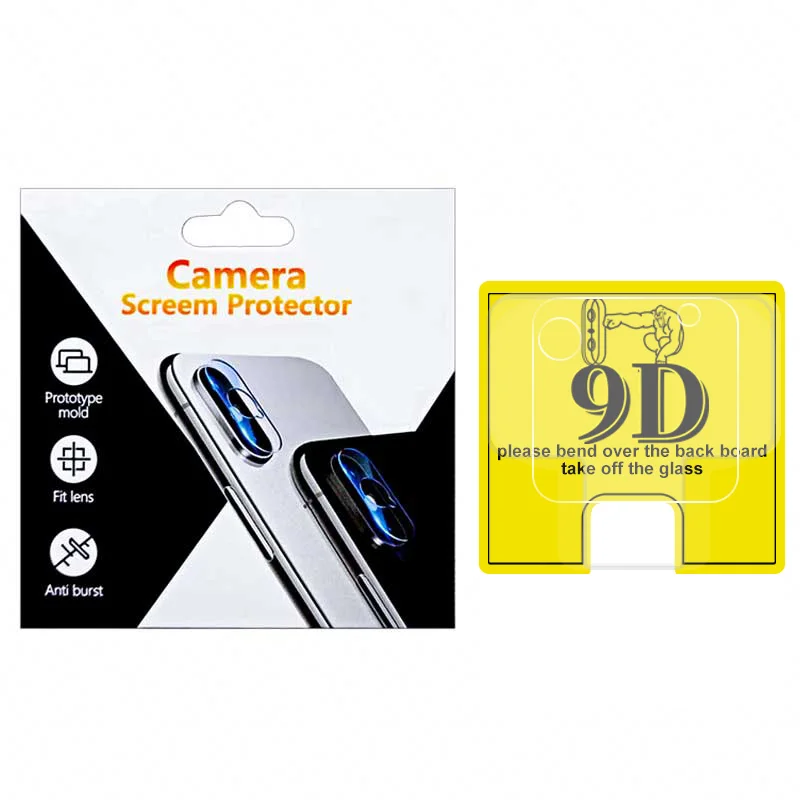 9D объектив мобильного телефона защитная пленка для iPhone 11 pro max IPhone 6 iPhone7 iPhone8