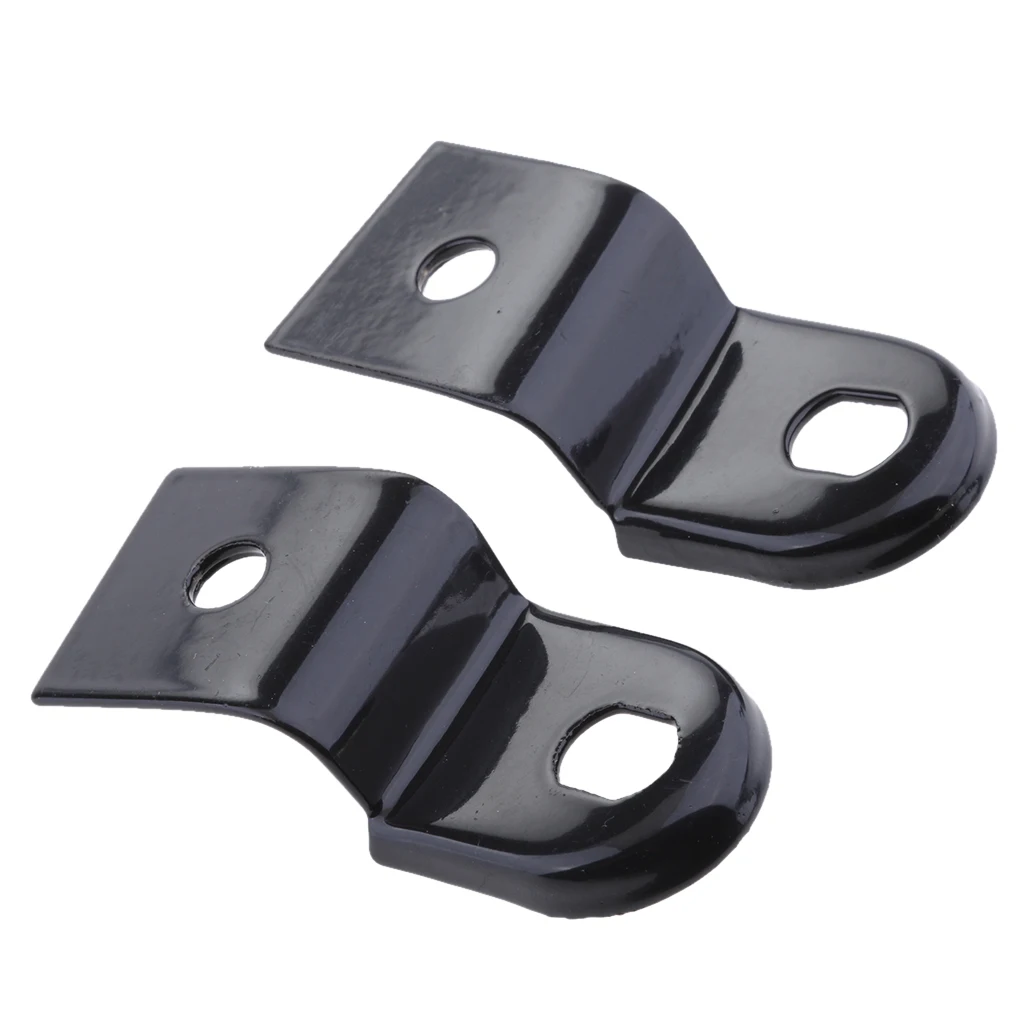 Front/Rear Turn Signal Fork Clamps Shock Bracket Relocater Holder - Black | Автомобили и мотоциклы