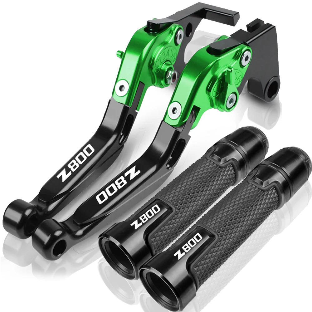 

Handle Hand Grips Motorcycle Brake Clutch Levers Handlebar knobs For KAWASAKI Z800 Z NINJA 800 EveRsion 2013 2014 2015 2016 2017