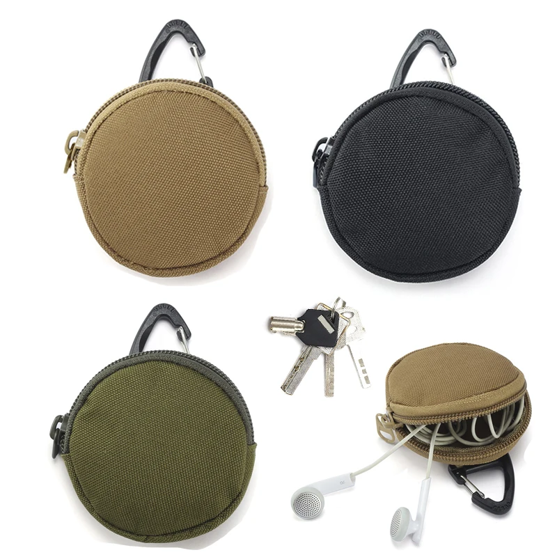 EDC Мини ключницы держатель для мужчин портмоне сумка Военная армейская